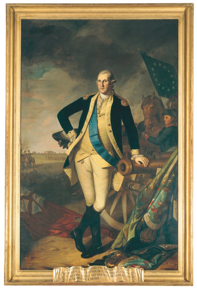 George Washington at Princeton by Charles Willson Peale