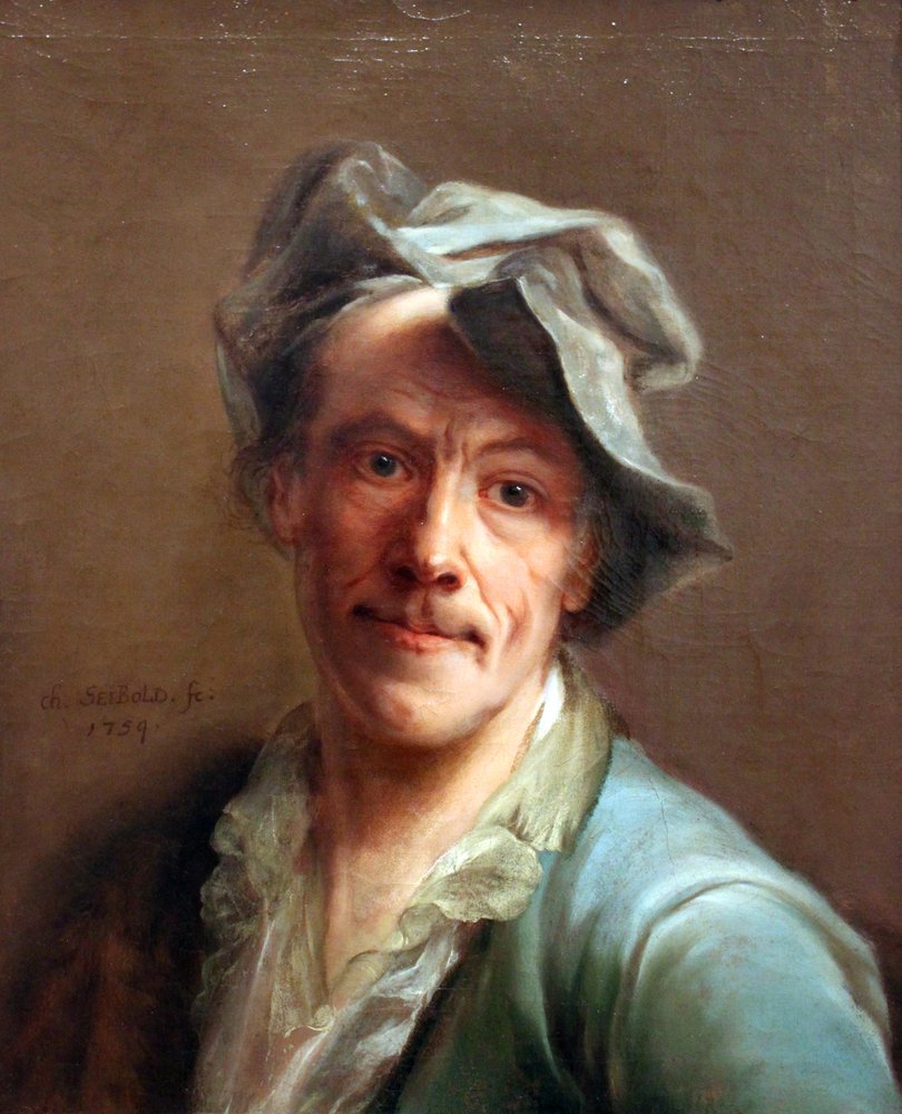 Self-portrait by Christian Seybold