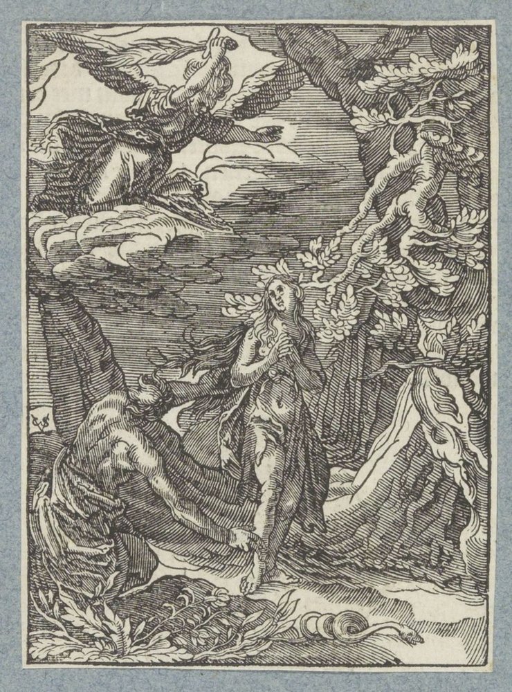 Expulsion from Paradise by Christoffel van Sichem (II)