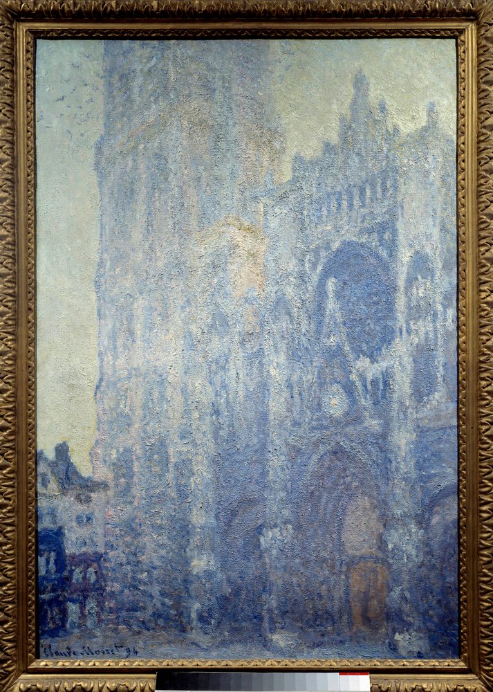 Rouen Cathedral, the Portal and the Tower of Saint Romain, Morning