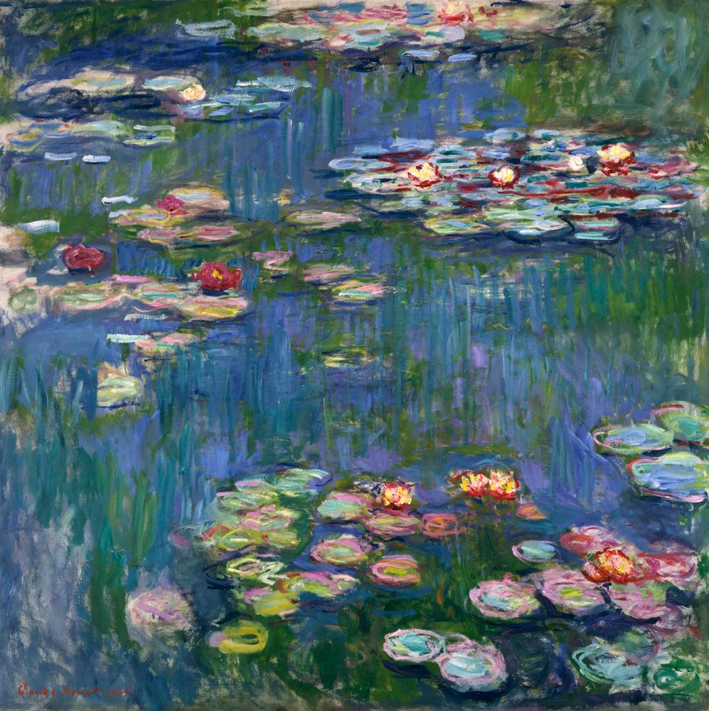Monet's water lily ウォーターリリー モネ Claude Monet - Water Lily