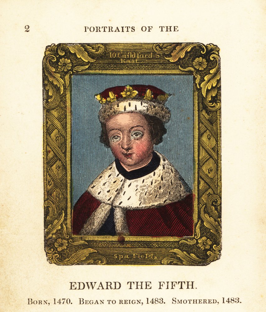 Portrait of King Edward V of England by Cosmo Armstrong