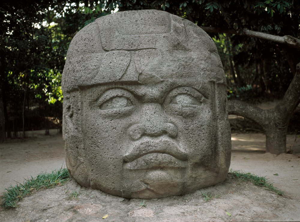 Colossal Head by Culture Olmec: Buy fine art print