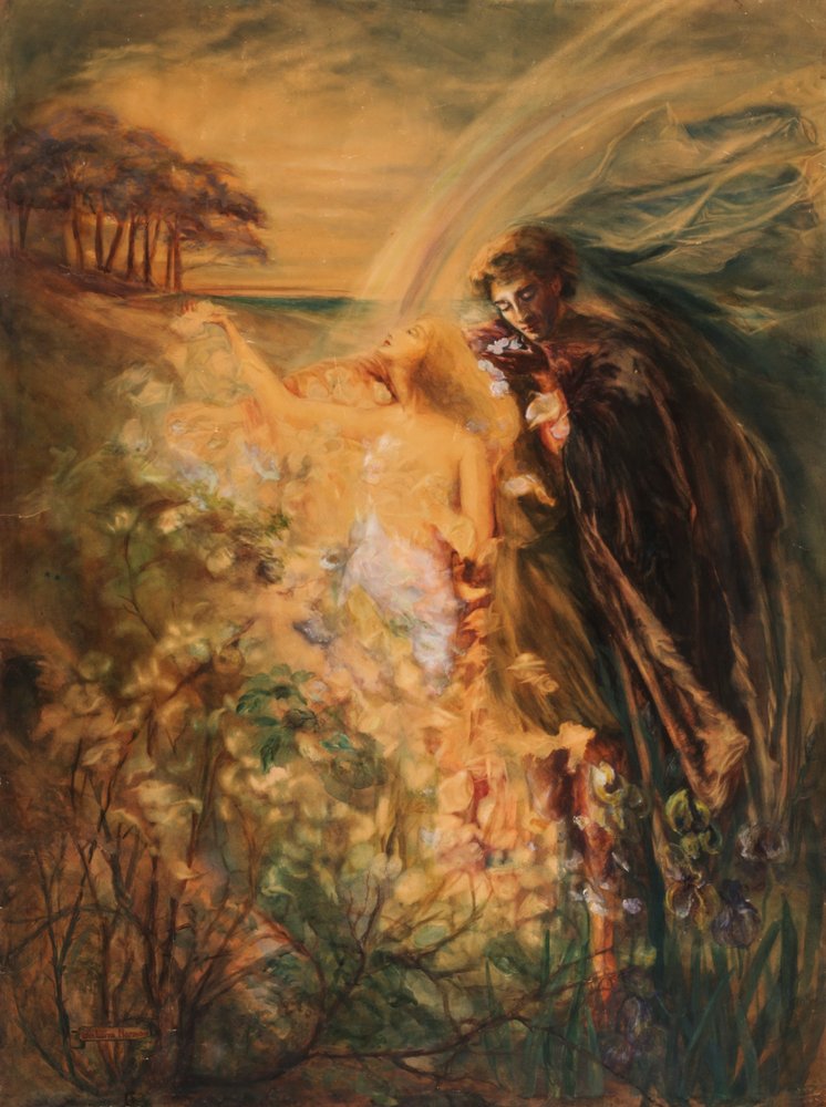 The Birth of Fand by Da Loria Norman: Buy fine art print