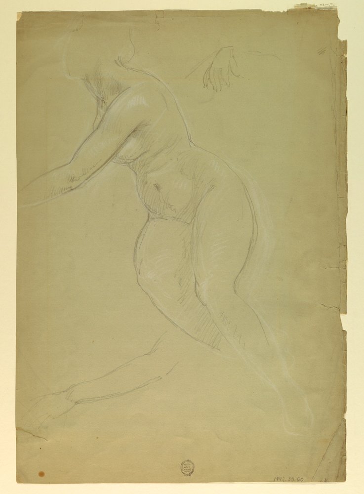 Study for "Justice and Peace", 1886 by Daniel Huntington