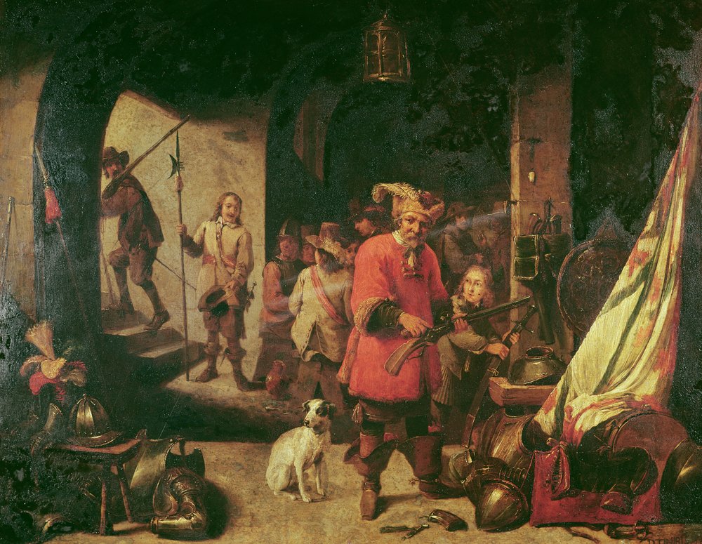 Arms Depot by David Teniers the Younger