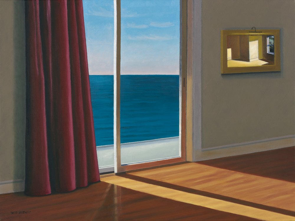 Sun in an Empty Room by the Sea by David Arsenault