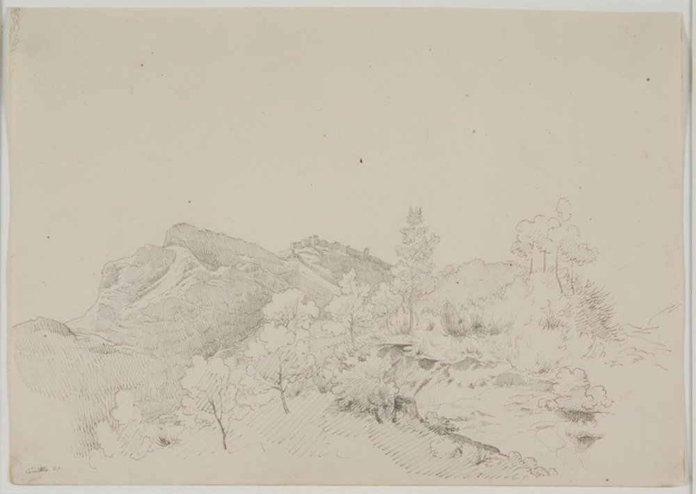 View Towards Civitella by Ditlev Blunck