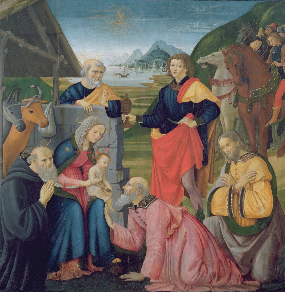 The Adoration of the Magi by Domenico Ghirlandaio