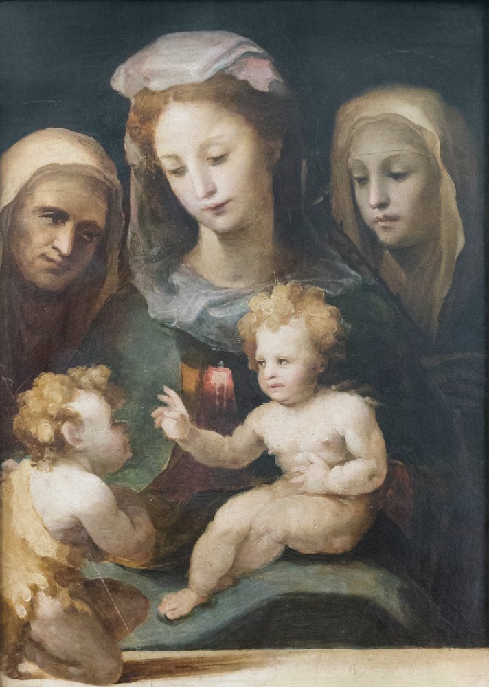 Madonna and Child with Saints John, Elizabeth and Catherine of Siena