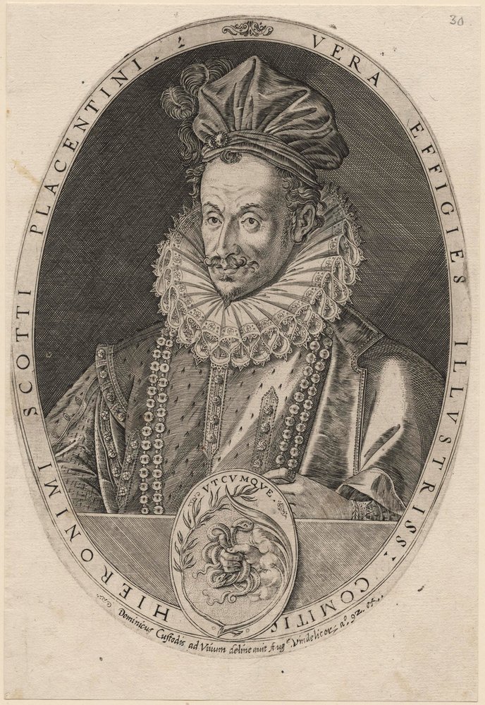 Jeronimo Scotto, before 1615 by Dominicus or Custodis Custos
