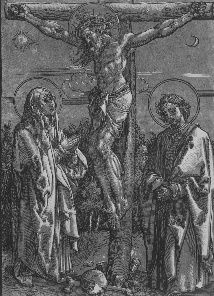 Christ on the Cross with the Virgin and Saint John, 1500-1550