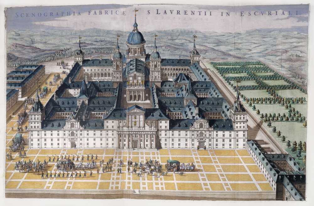 View of the Madrid Escorial, c.1662-5 by Dutch School
