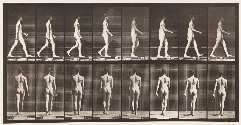 Walking by Eadweard Muybridge