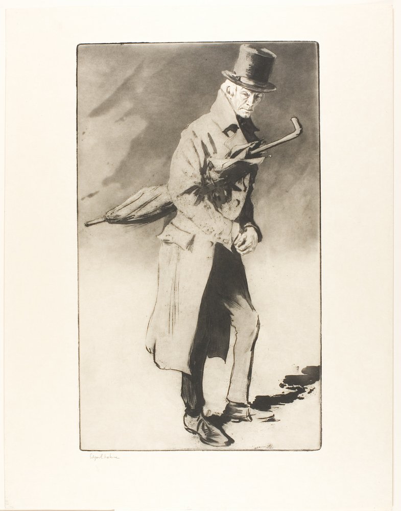 Lerand in the Role of 'Rodin' in The Wandering Jew