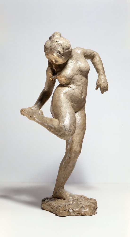 Dancer Looking at the Sole of Her Foot by Edgar Degas