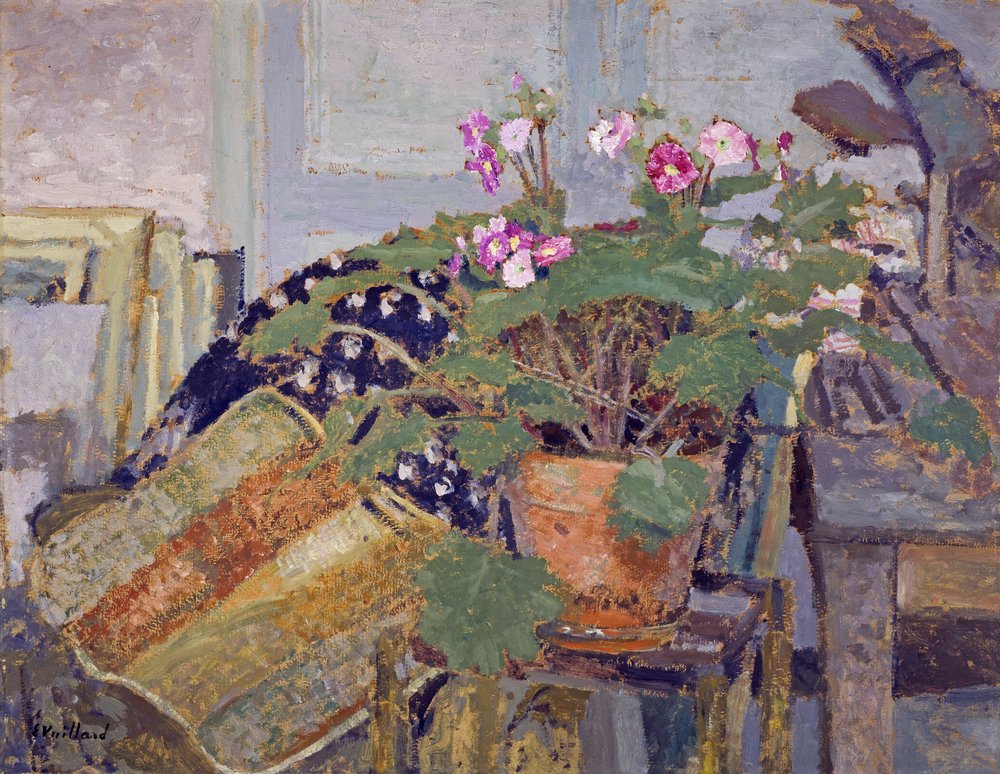 Pot of Flowers by Edouard Vuillard