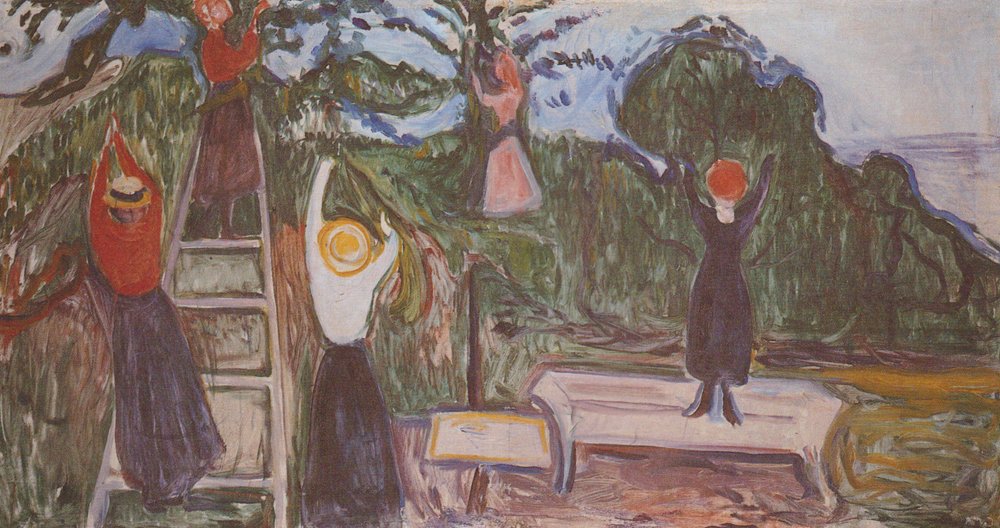 Der Farbholzschnitt Bei Edvard Munch – YLIKOK