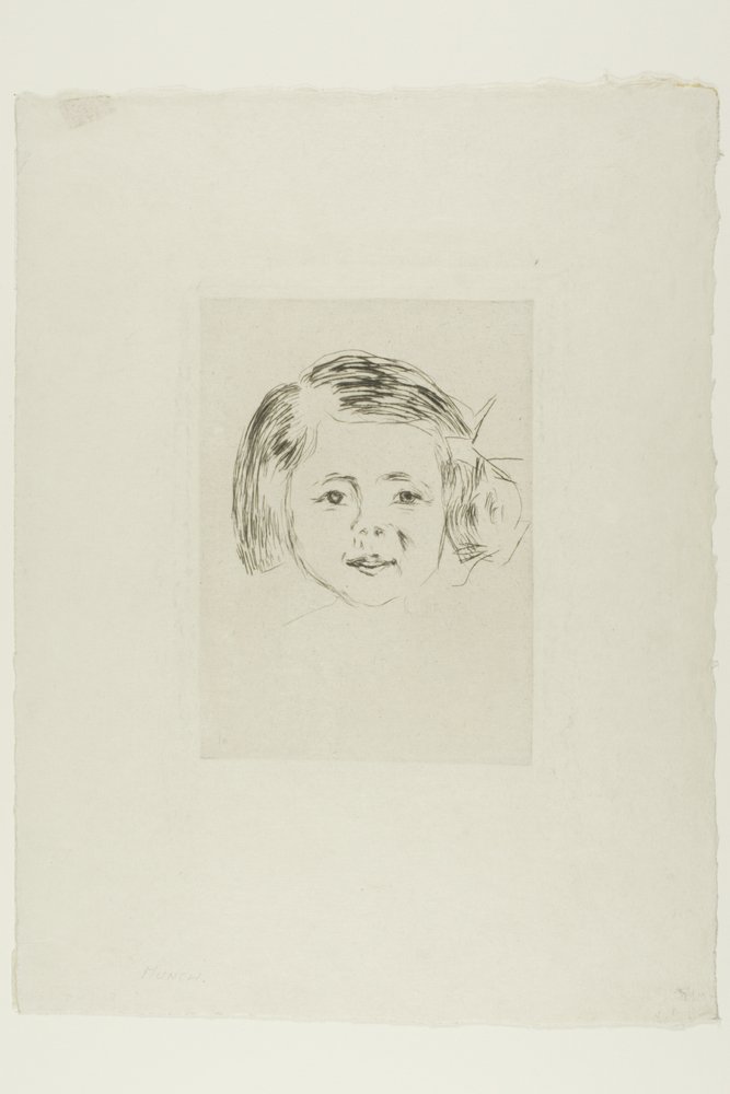 Herbert Esche's Daughter by Edvard Munch: Fine art print