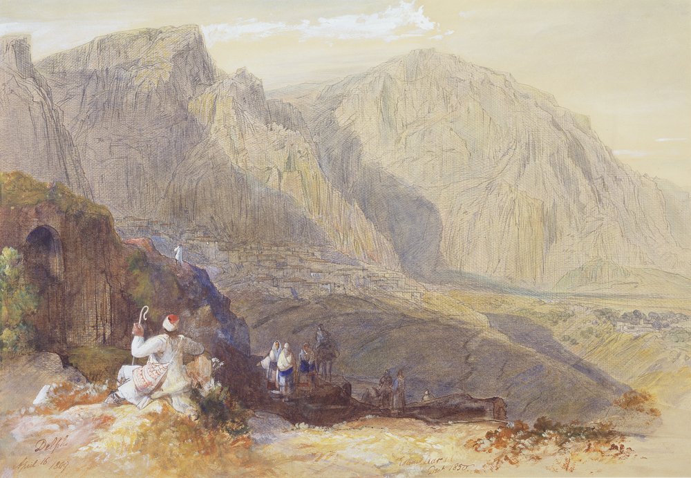 Delphi by Edward Lear