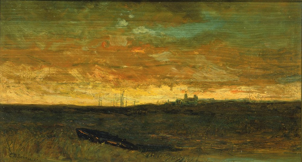 Sunset Scene by Edward Mitchell Bannister