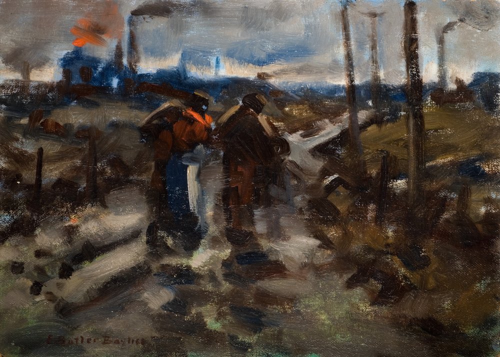 Black Country Scene by Edwin Butler Bayliss
