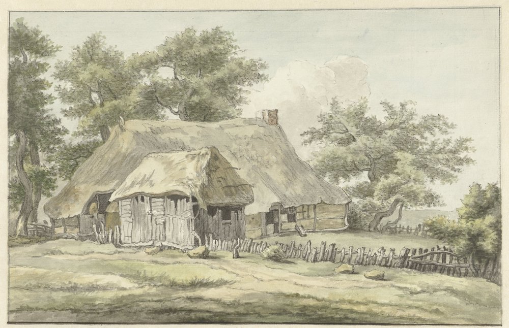Farm in Eext, Drenthe by Egbert van Drielst