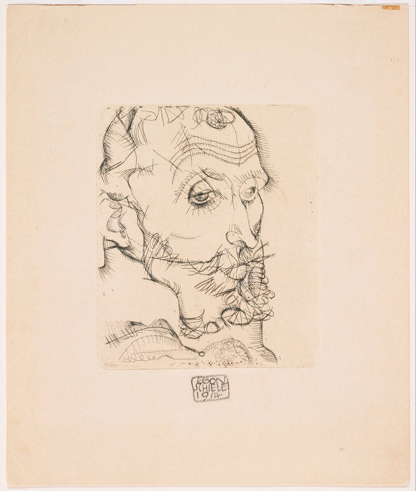 Portrait of Franz Hauer by Egon Schiele