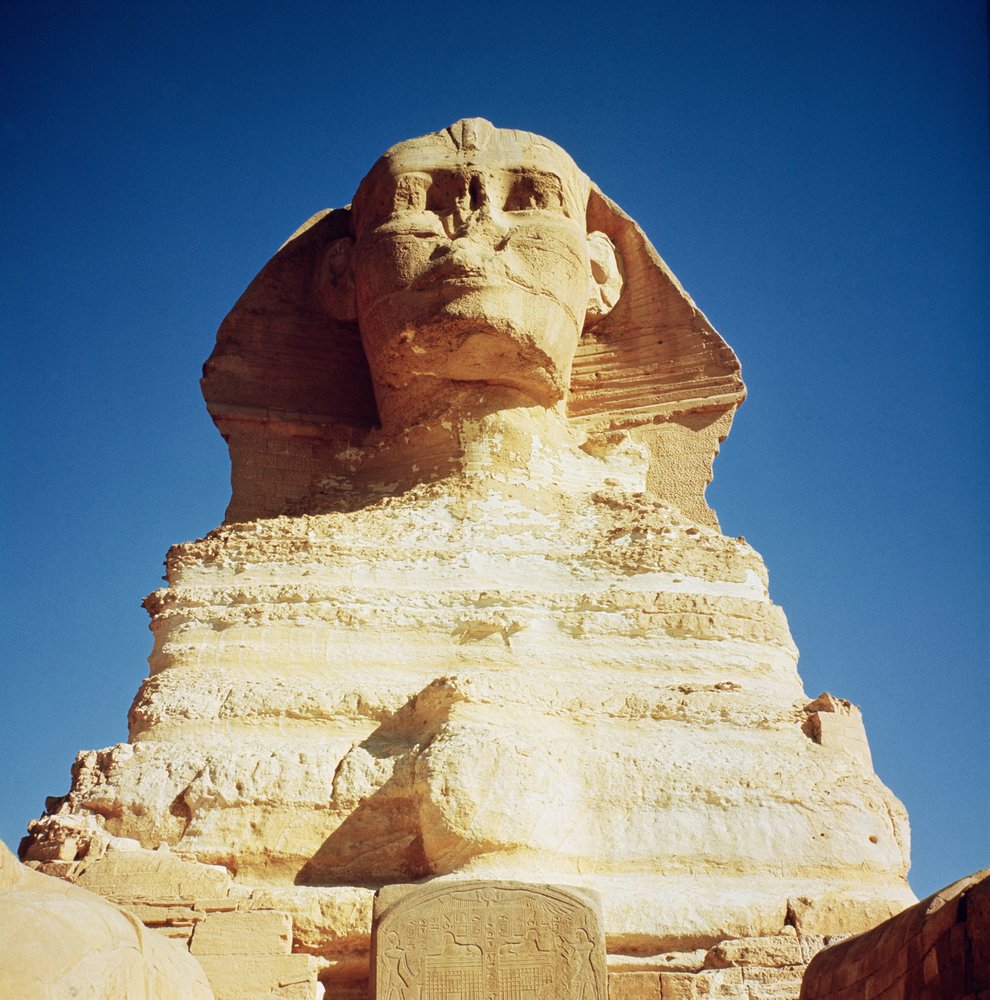 The Sphinx from the Reign of King Chephren, Old Kingdom