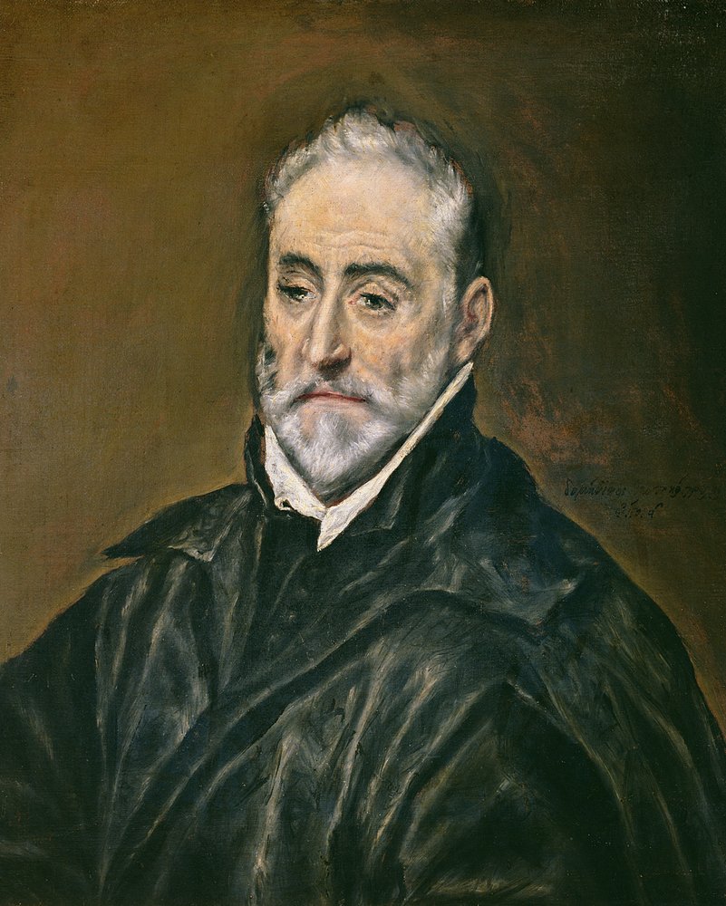 Portrait of Antonio de Covarrubias y Leiva, Canon of Toledo Cathedral by El Greco