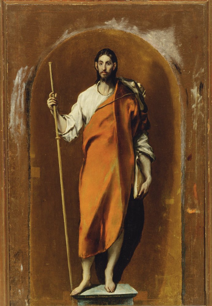 Saint James, Apostle and Pilgrim by El (1541-1614) Greco