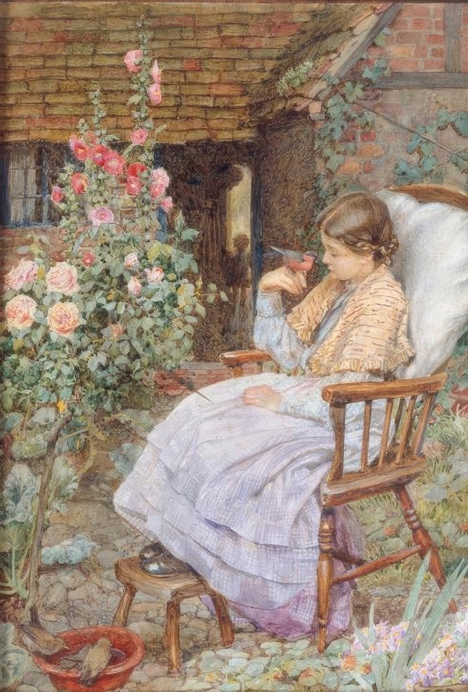 For, what are the voices of birds, Ay, and of Beasts, – but by Eleanor Fortescue-Brickdale