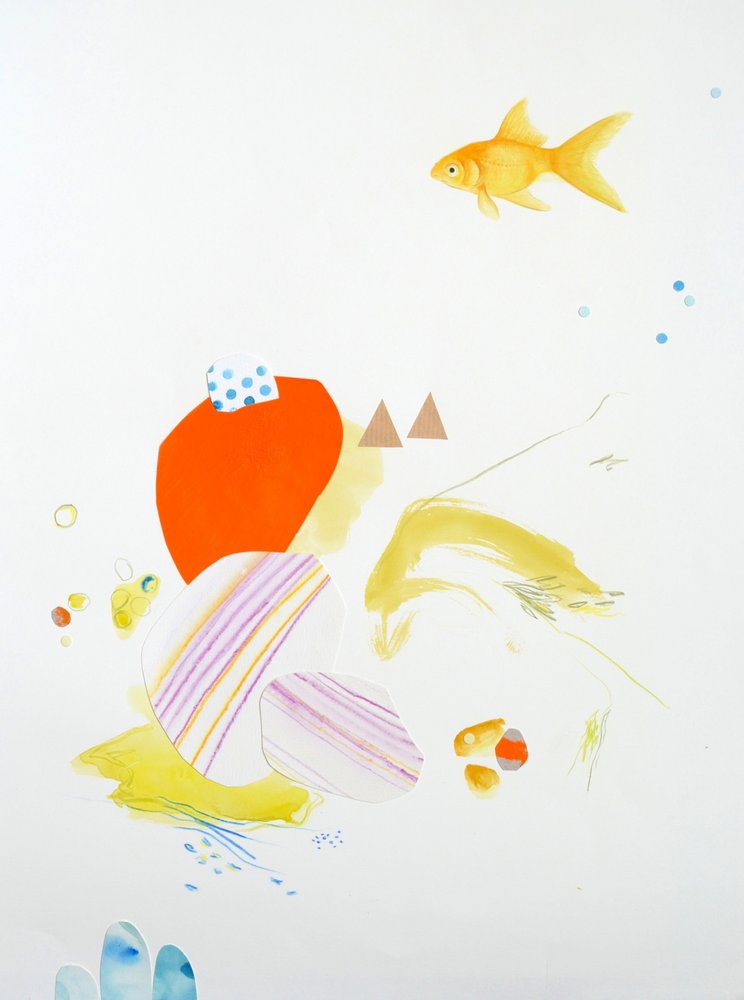 Fish Composition, 2015 by Eleanor Grafton: Fine art print