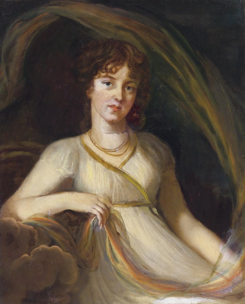 Portrait of Princess Ekaterina Osipovna Tyufyakina as Iris by Elisabeth Louise Vigee-Lebrun
