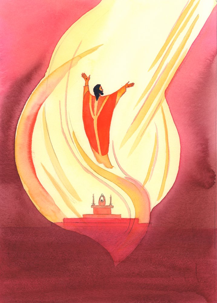 At Mass, even amidst shouts and noise and irreverence, nothing can ...