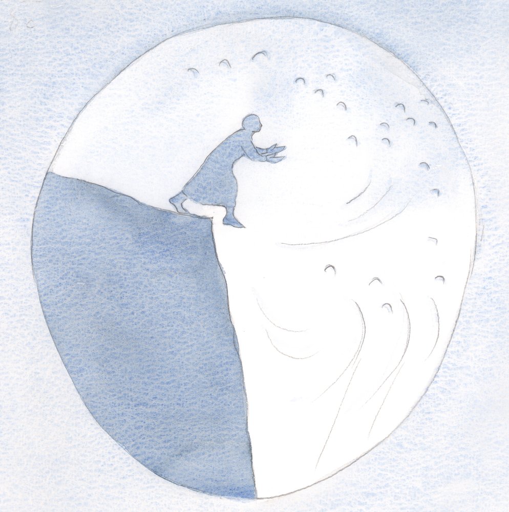 Even when we are distracted or ill-at-ease, God invites us to step into the depths of His life, by prayer by Elizabeth Wang