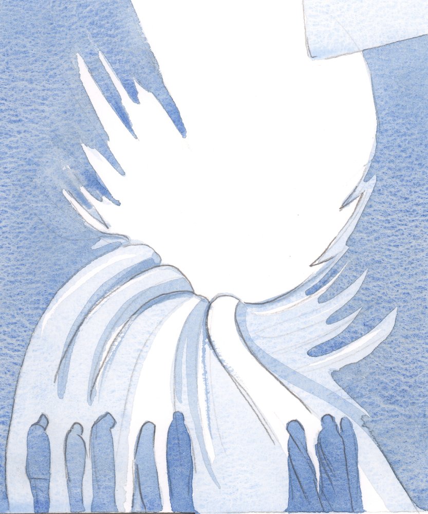 The soul which remains close to Christ is sometimes swept away, silently, in the power of His prayer to the Father by Elizabeth Wang