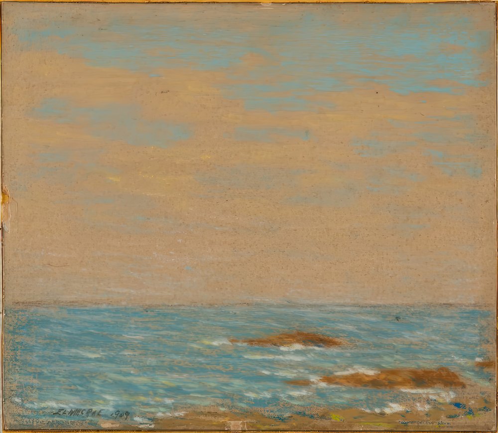 Seascape by Elmer Livingston MacRae: Buy fine art prints