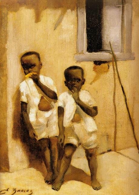 Black Children by Emmanuel Zamor