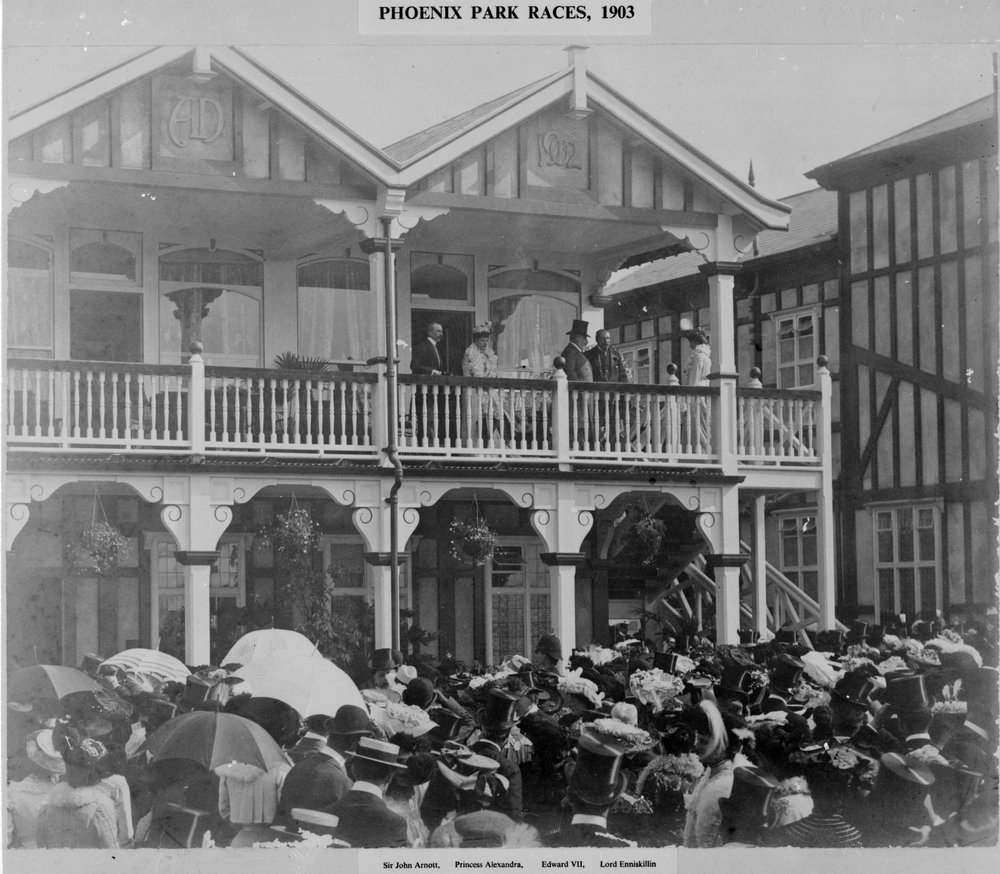 The First Phoenix Park Races by English Photographer