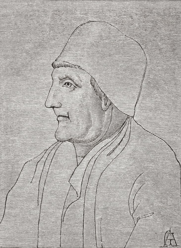 Jean Froissart, 1878 by English School