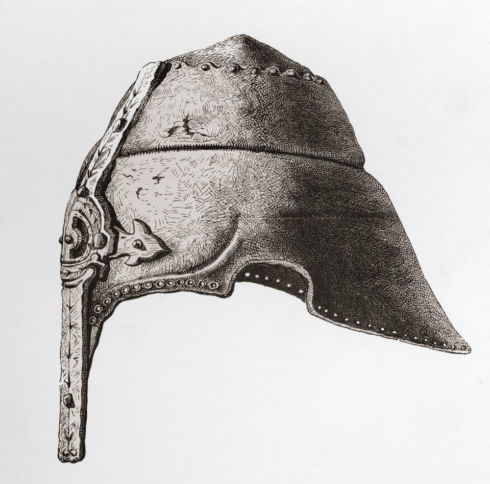 An Early Twelfth Century Nasal Helmet by English School
