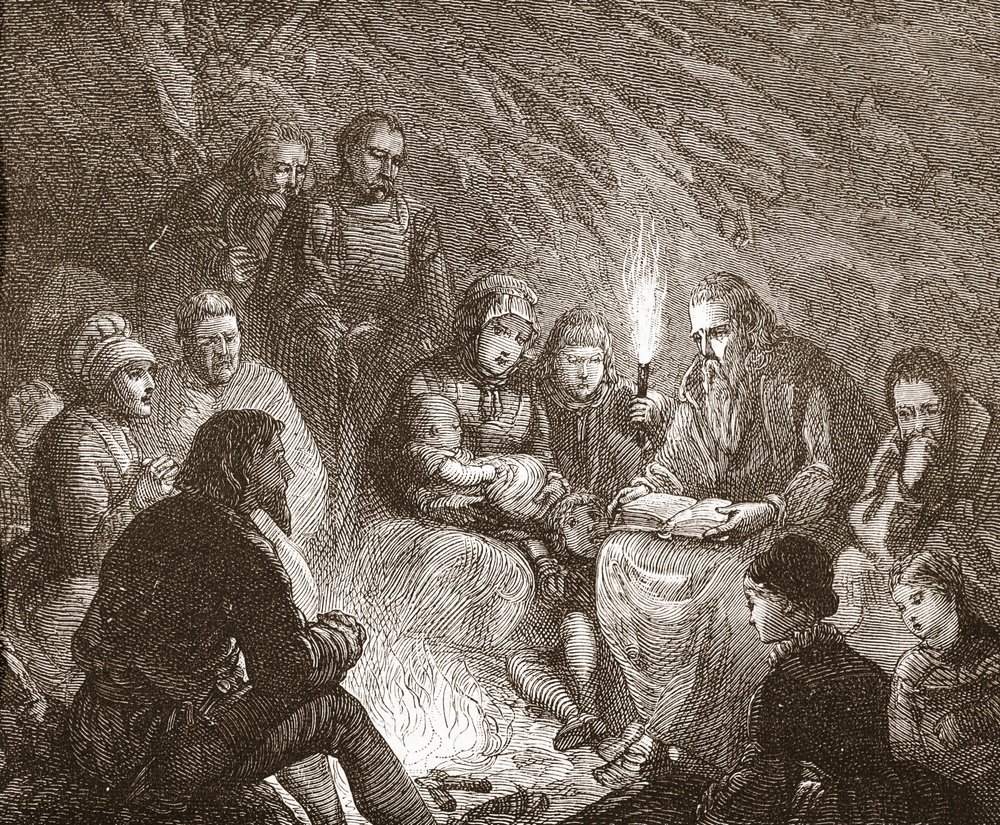Dutch Protestants in hiding by English School