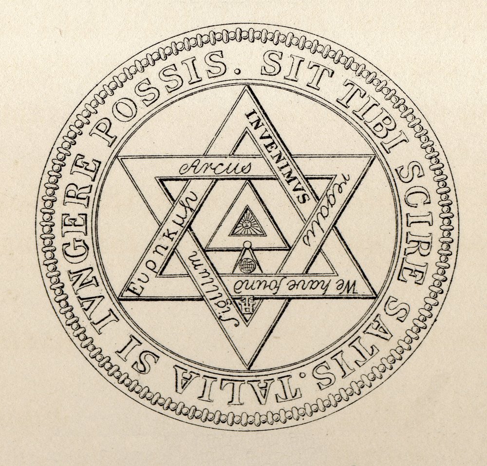 Masonic seal of the Grand Chapter of London, from 