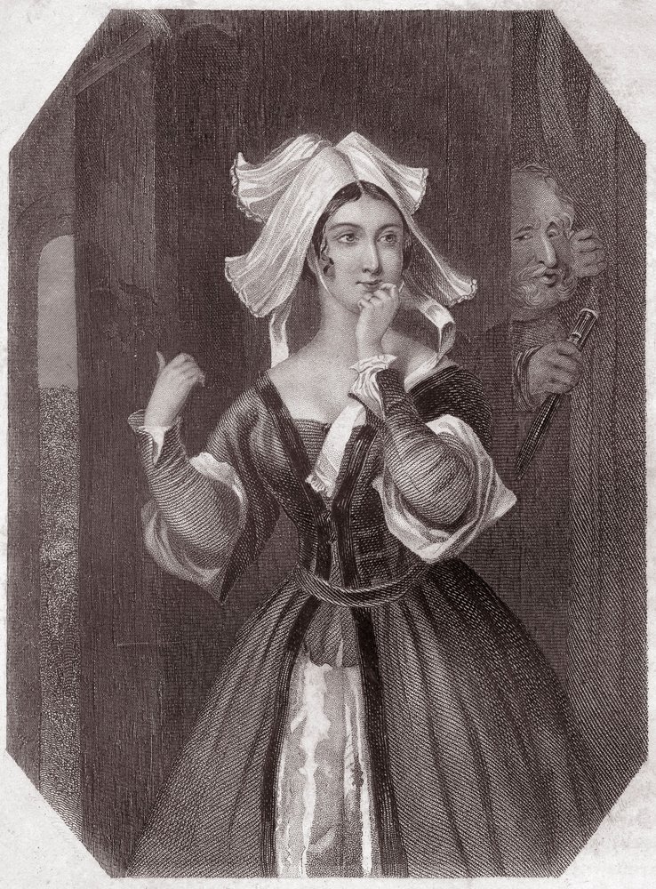 Mistress Page (The Merry Wives of Windsor) (circa 1838) from Gallery of the Women of Shakespeare by English School