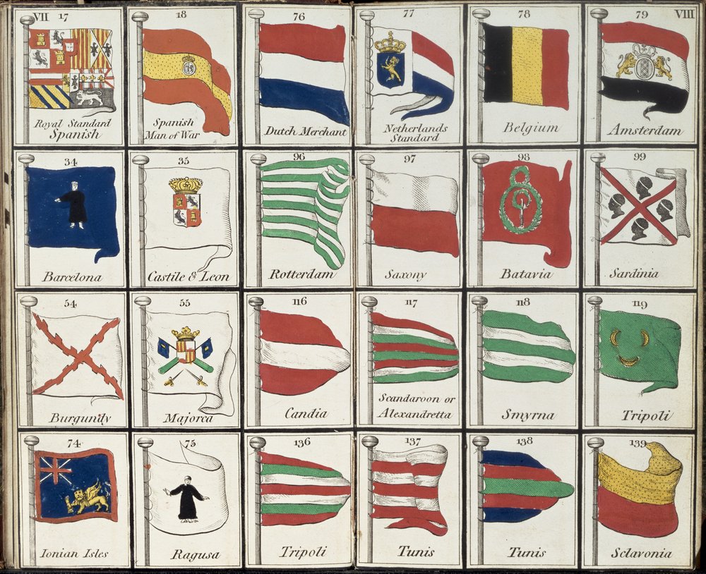 Selection of Maritime Flags by English School