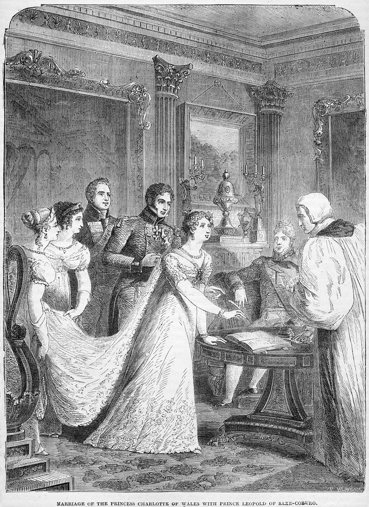 The Marriage of The Princess Charlotte of Wales with Prince