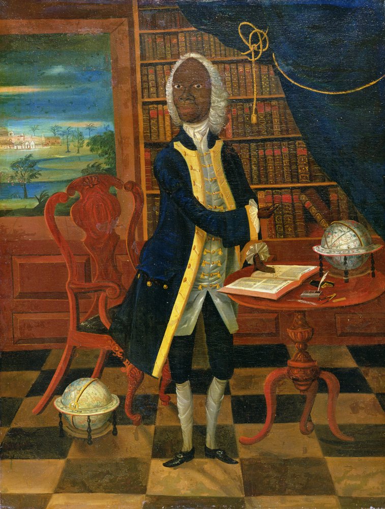 The Black Scholar of Jamaica, c. 1740 by English School