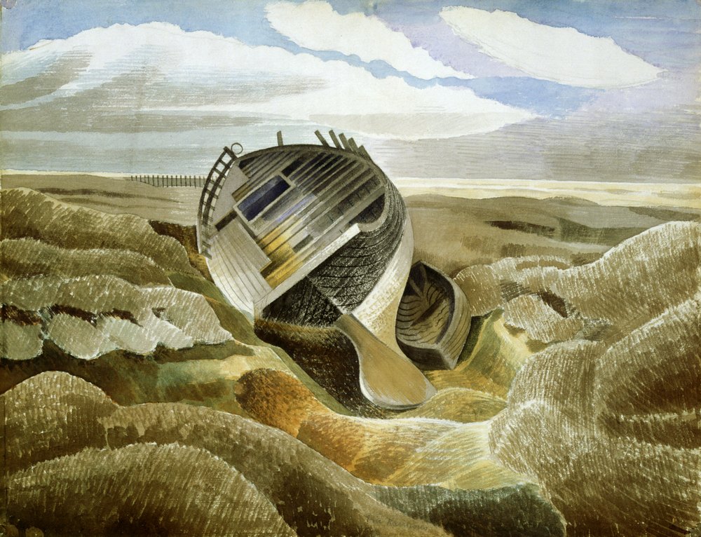 Salt Marsh, 1938 by Eric Ravilious