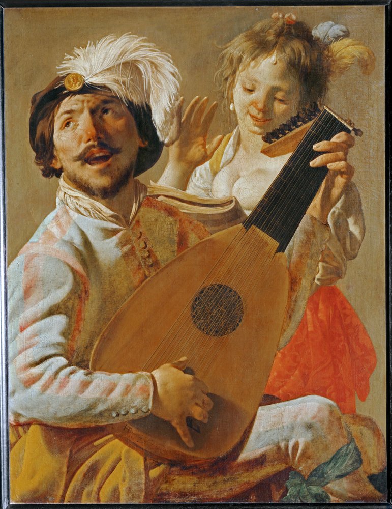 The Duo by Erich Lessing: Highest-quality art reproduction